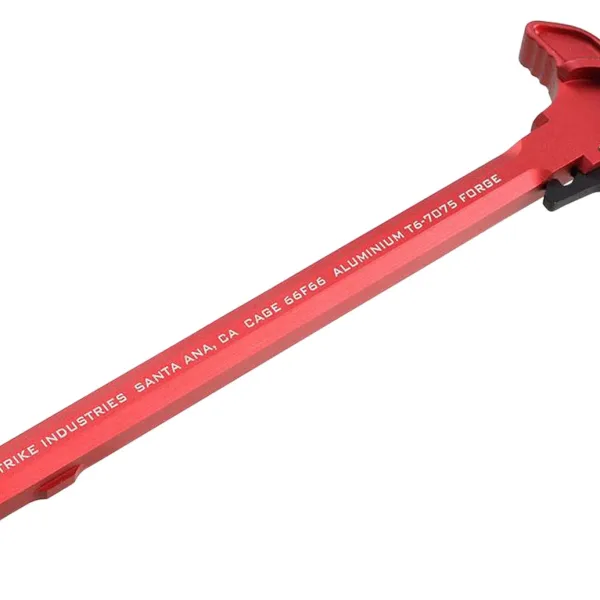 Strike ARCHELRED Extended Latch Charging Handle AR-15 Red Anodized Aluminum