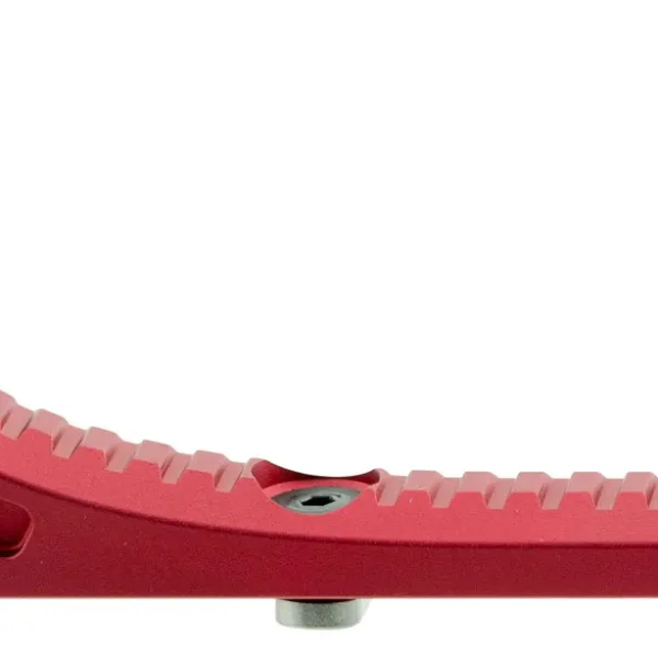 Strike LINKCFGRED Link Curved ForeGrip AR-Platform Red Aluminum