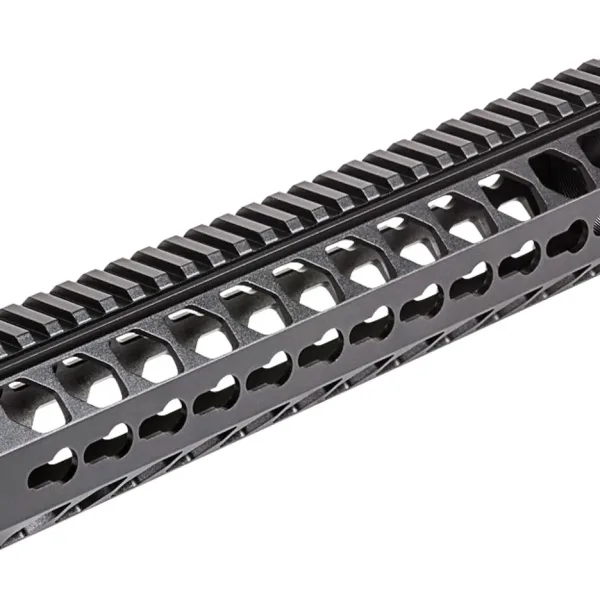 Firefield FF34051 Edge Handguard 12" Keymod Style Made of 6061-T6 Aluminum with Black Matte Finish for AR-15