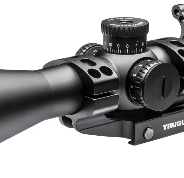 TruGlo TG-8539TLR Eminus  Black Anodized 3-9x42mm 30mm Tube Dual Illuminated (Green/Red)TacPlex MOA Reticle
