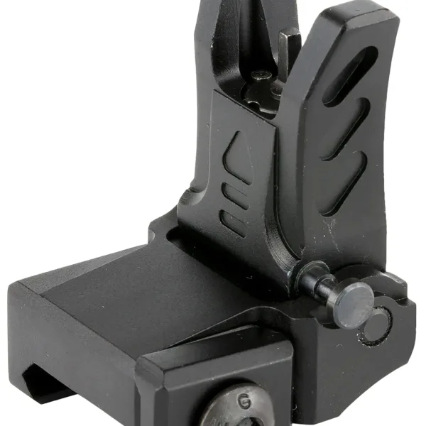 UTG MNT755 UTG Accu-Sync Flip-Up Front Black AR-15 AR Platform Flip Up Back Up Front Sight