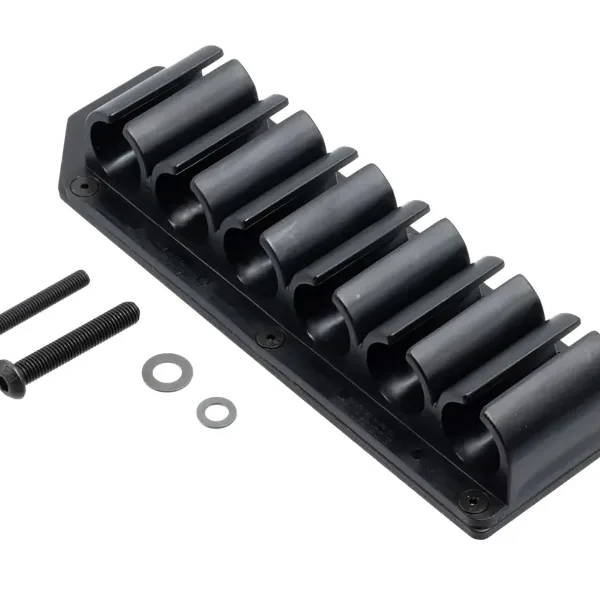 Wilson Combat SGSSU6 SideSaddle  Rem 870/1100/1187 6rd Black Polymer w/Aluminum Mounting Plate