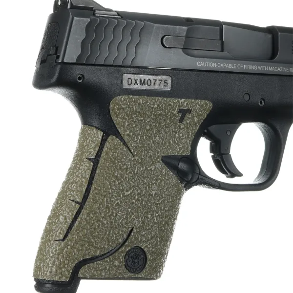 Talon Grips 705M Adhesive Grip  Textured Moss Rubber for S&W M&P Shield 9,40