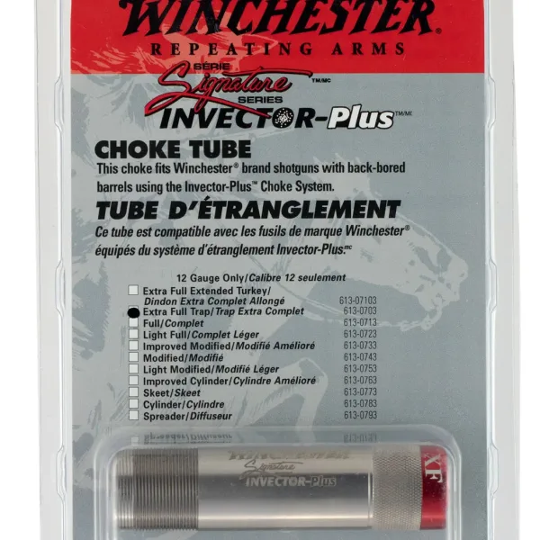 Winchester Repeating Arms 6130703 Invector Plus Signature Winchester 12 Gauge Extra Full 17-4 Stainless Steel