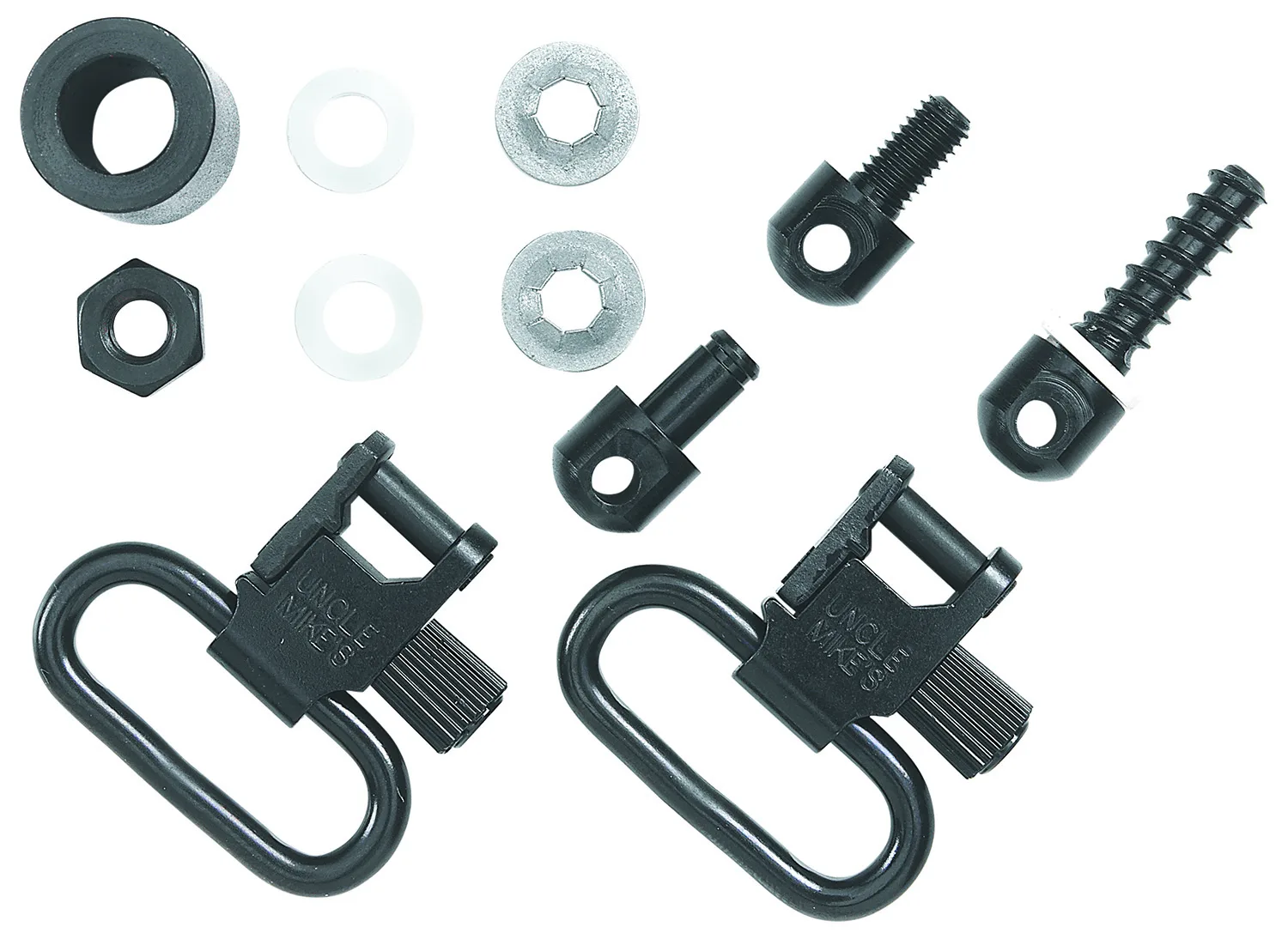 Uncle Mike's 12312 Super Swivel Quick Detach 115 MCS Blued 1" Loop Compatible w/Most Pump & Auto Shotguns