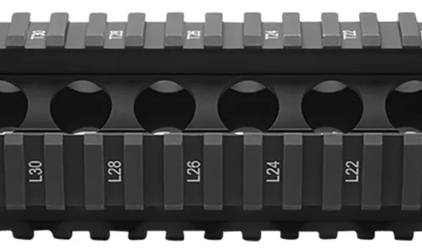 BCM QRF10556BLK QRF Handguard 10" Free-Floating Style Made of Aluminum with Black Anodized Finish & Picatinny Rial for AR-Platform
