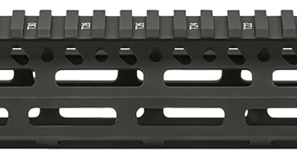 BCM MCMR10556BLK BCMGunfighter MCMR 10" M-LOK, Free-Floating Style Made of Aluminum with Black Anodized Finish for AR-Platform