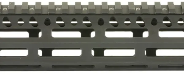 BCM MCMR13556BLK BCMGunfighter MCMR 13" M-LOK, Free-Floating Style Made of Aluminum with Black Anodized Finish for AR-Platform
