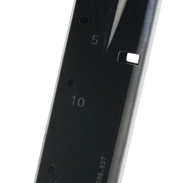 Mec-Gar MGSW5917B Standard  Blued Detachable 17rd 9mm Luger for S&W 659/5900/910/915