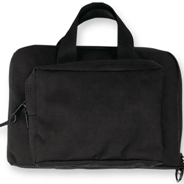 Bulldog BD915 Deluxe Mini Range Bag Black Water-Resistant Outer Shell, Inside Ammo & Magazine Pockets, Outer Storage Pockets