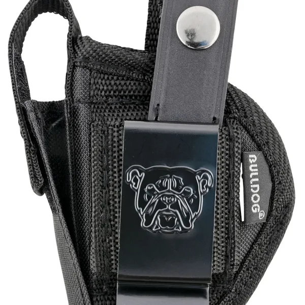 Bulldog FSN11 Extreme  OWB Black Nylon Belt Loop/Clip Fits Taurus Public Defender Ambidextrous