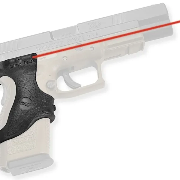 Crimson Trace 01-2070-1 LG-446 Lasergrips  Black Red Laser Springfield Armory XD9/XD40