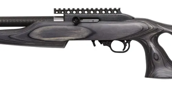 Magnum Research SSEBP22G Magnum Lite SwitchBolt Full Size 22 LR 10+1 17" Black Anodized Carbon Steel/Threaded Barrel, Black w/Integral Scope Base Receiver, Pepper Fixed Thumbhole Stock, Right Hand