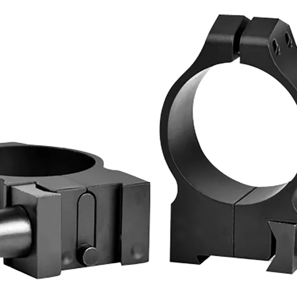 Warne 14TLM Tikka Maxima Matte Black 30mm Medium Quick Detach 0 MOA