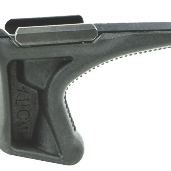 BCM KAG1913BLK BCMGunfighter Kinesthetic Angled Grip Made of Polymer With Black Textured Finish for Picatinny Rail