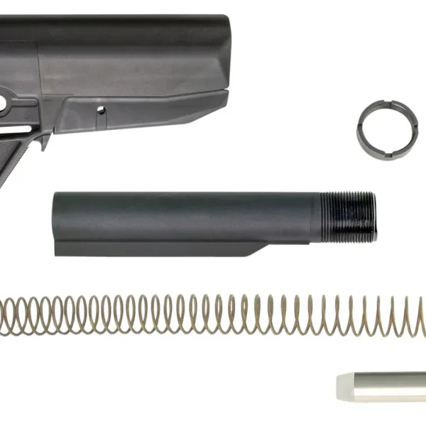 BCM GFSKMOD0BLK BCMGunfighter Mod 0 Kit Black Synthetic for AR-Platform Includes Stock Tube