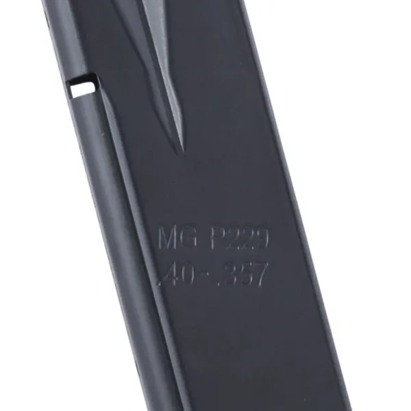 Mec-Gar MGP2294014AFC Standard  14rd 40 S&W Fits Sig P229 Blued w/Anti-Friction Coating Carbon Steel