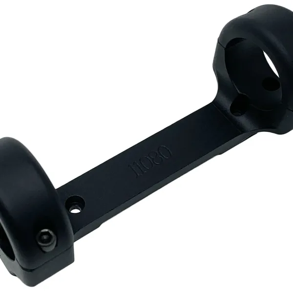 DNZ 11080 Game Reaper-Ruger Scope Mount/Ring Combo Matte Black 1"