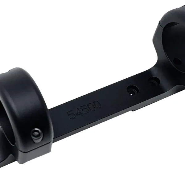 DNZ 54500 Game Reaper Scope Mount/Ring Combo Matte Black 1" Tube Fits Browning BAR/BLR, Benelli R1 High Rings Long Action