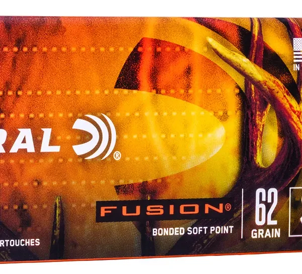 Federal F223FS1 Fusion  223Rem 62gr Bonded Soft Point 20 Per Box/10 Case