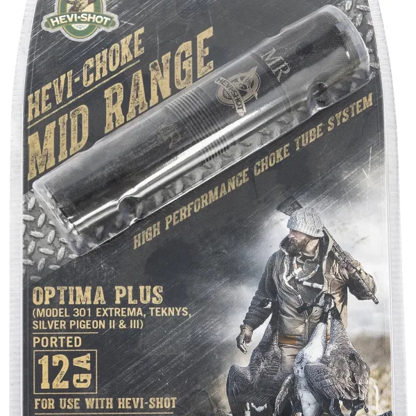 HEVI-Shot 550124 Hevi-Choke Waterfowl Beretta Optima Plus 12 Gauge Mid-Range Ported 17-4 Stainless Steel