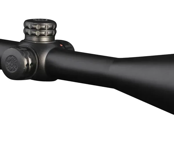 Konus 7274 KonusPro-Plus Long Range Matte Black 6-24x50mm AO 1" Tube Dual Illuminated (Blue/Red) Engraved Crosshair w/Dot Reticle