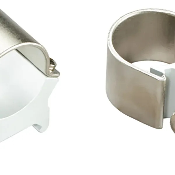 Weaver Mounts 49033 Detachable Top Mount Rings  Silver 1" High