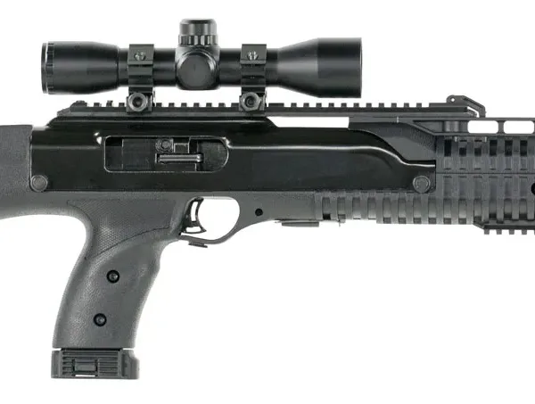 Hi-Point 4095TS4X32 4095TS Carbine 40 S&W Caliber with 17.50" Barrel, 10+1 Capacity, Black Metal Finish, Black All Weather Molded Stock & Polymer Grip Right Hand