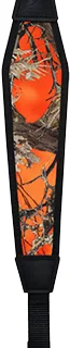 GrovTec US Inc GTSL32 GT  made of TrueTimber Blaze Orange Nylon with 48" OAL, 1" W, Adjustable Design & 1" Swivels for Rifle/Shotgun