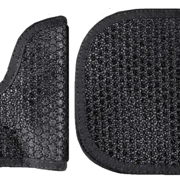 DeSantis Gunhide M44BJP6Z0 Super Fly  Pocket Black Rubberized Fabric Fits Colt Mustang Ambidextrous