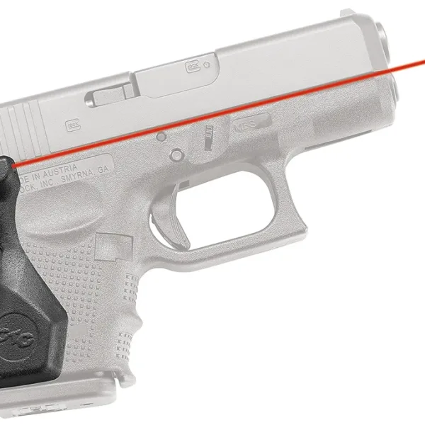 Crimson Trace 0132501 LG-852 Lasergrips  Black Red Laser Glock Gen 4 26/27/33