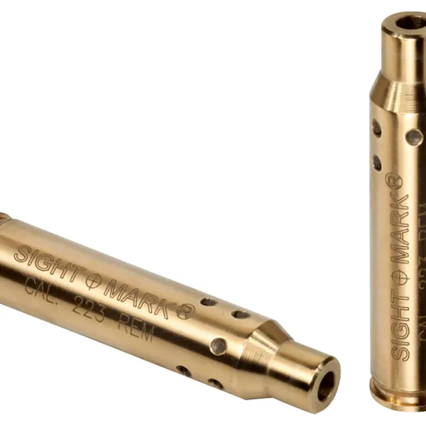 Sightmark SM39001 Boresight  Red Laser for 223 Rem/5.56x45mm NATO Brass Includes Battery Pack & Carrying Case