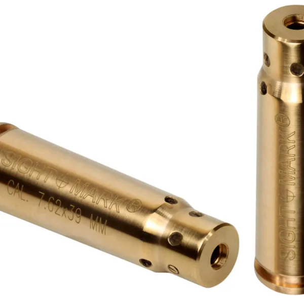 Sightmark SM39002 Boresight  Red Laser for 7.62x39mm Brass Includes Battery Pack & Carrying Case