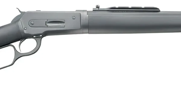 Taylors & Company 220091 1886 Ridge Runner Take Down 45-70 Gov Caliber with 4+1 Capacity, 18.50" Barrel, Blued Metal Finish & SoftTouch Black Synthetic Stock Right Hand (Full Size)