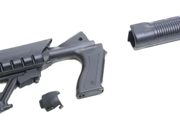 Archangel AA500 Tactical Pistol Grip Stock  Black Synthetic 6 Position forMossberg 500, 590