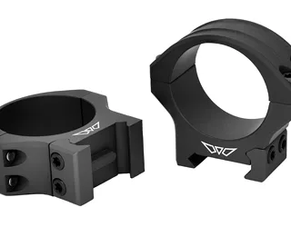 WARNE HYPERLITE 34MM LOW MATTE RINGS