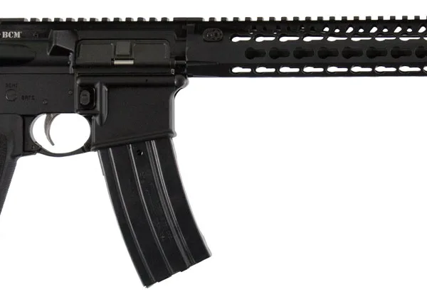 BCM 750790 RECCE-16 KMR-A 223 Rem,5.56x45mm NATO 16" 30+1 Black Hard Coat Anodized, Black Manganese Phosphate, 6 Position Stock