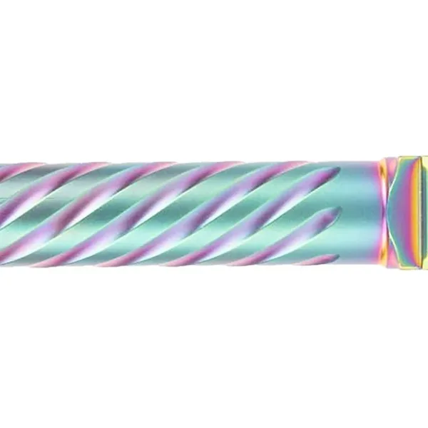 Ballistic Advantage BAPSG195T3W Premium Series  Threaded/Spiral Fluted, 9mm Luger, Iridescent PVD, Fits Glock 19 Gen 3-5