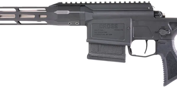 Sig Sauer CROSS24316BTRX Cross Trax 243 Win 5+1 16" Stainless Threaded Barrel, Black Anodized Picatinny Rail Alloy Steel Receiver, M-LOK Handguard, Black Minimalist Folding Stock, Black Polymer Grip