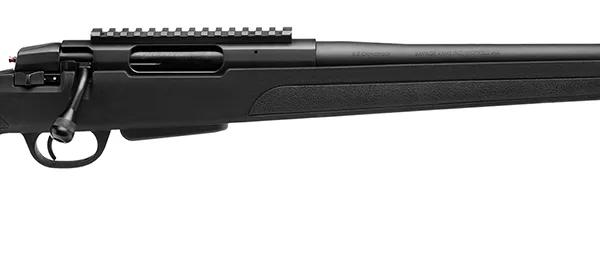 Stevens 18939 334  30-06 Springfield 3+1 22" Matte Black Target Crown Barrel, Drilled & Tapped w/Picatinny Rail Carbon Steel Receiver, Black Fixed Sporter Synthetic Stock