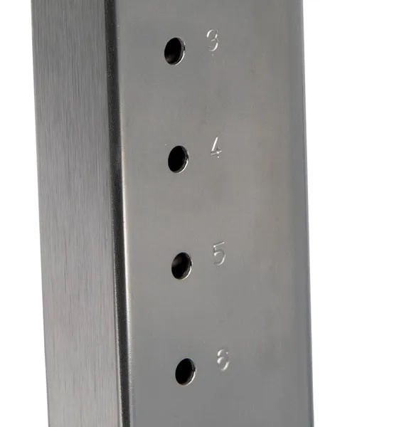 Springfield Armory XDE5006H XD-E  6rd Extended Floorplate 45 ACP Stainless Steel