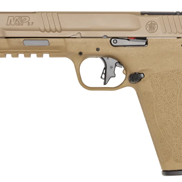 SMITH AND WESSON M&P5.7 OR 5.7X28 5" FDE TB