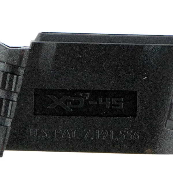 Springfield Armory XDS5001 Backstrap Sleeve  made of Polymer with Black Finish & 1 Piece Design for 45 ACP Springfield Armory XD-S with #1 Backstrap & 3.30"-4" Barrel