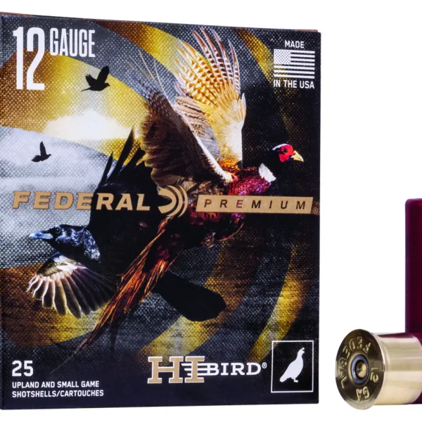 Federal HVF12H75 Premium Hi-Bird 12Gauge 2.75" 1 1/4oz 7.5Shot 25 Per Box/10 Case