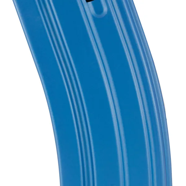 DuraMag 3023005175CPD Speed  30rd 223 Rem/300 Blackout/5.56x45mm NATO for AR-15 Blue Aluminum w/ Black Follower Detachable