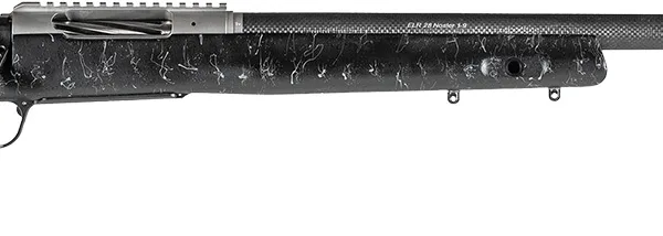 Christensen Arms 8010700200 ELR  300 PRC 3+1 26" Target Profile Carbon Fiber Barrel, Black Nitride Finish, Black with Gray Webbing Stock