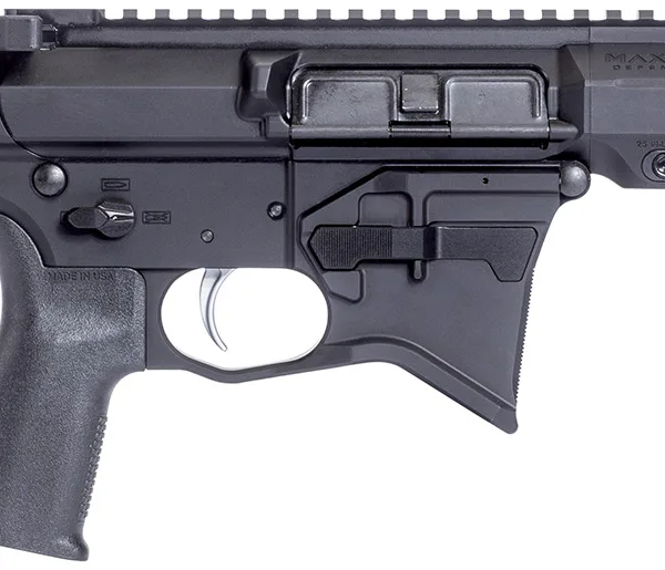 Maxim Defense MXM48172 CPS MD9 9mm Luger Caliber with 5.50" Barrel, Black Anodized Metal Finish, Black Maxim CQB Brace & Polymer Grip Right Hand