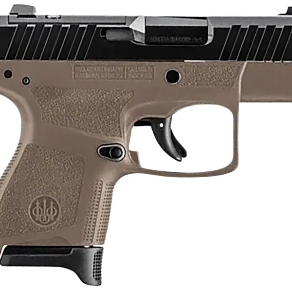 Beretta USA JAXN9258A1 APX A1 Carry Micro-Compact Frame 9mm Luger 8+1 3" Blued Steel Barrel, Black Serrated Steel Slide, Flat Dark Earth Polymer Frame, Polymer Grip