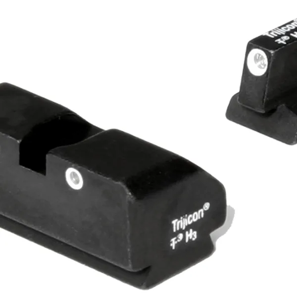 Trijicon 600188 Bright & Tough Night Sights  Green/Tritium White Outline Front Sight-Green/Tritium White Outline Rear Sight Desert Eagle