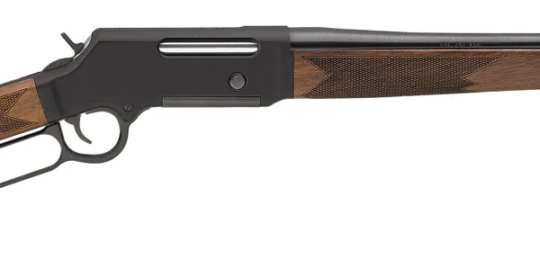 Henry H014243 Long Ranger  Full Size 243 Win 4+1 20" Blued Steel Barrel, Black Hard Coat Anodized Steel Receiver, American Walnut Stock Right Hand